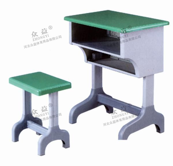 ZY-3301单人课桌椅（双层）