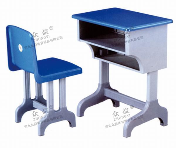 ZY-3302单人课桌椅（双层）